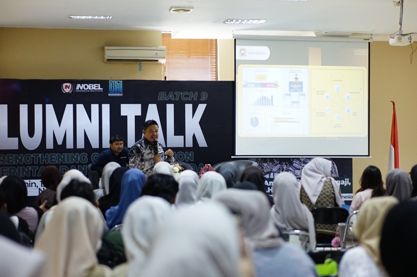 Alumni Nobel Indonesia Bedah Sinergi Pemerintah & Wirausaha Muda